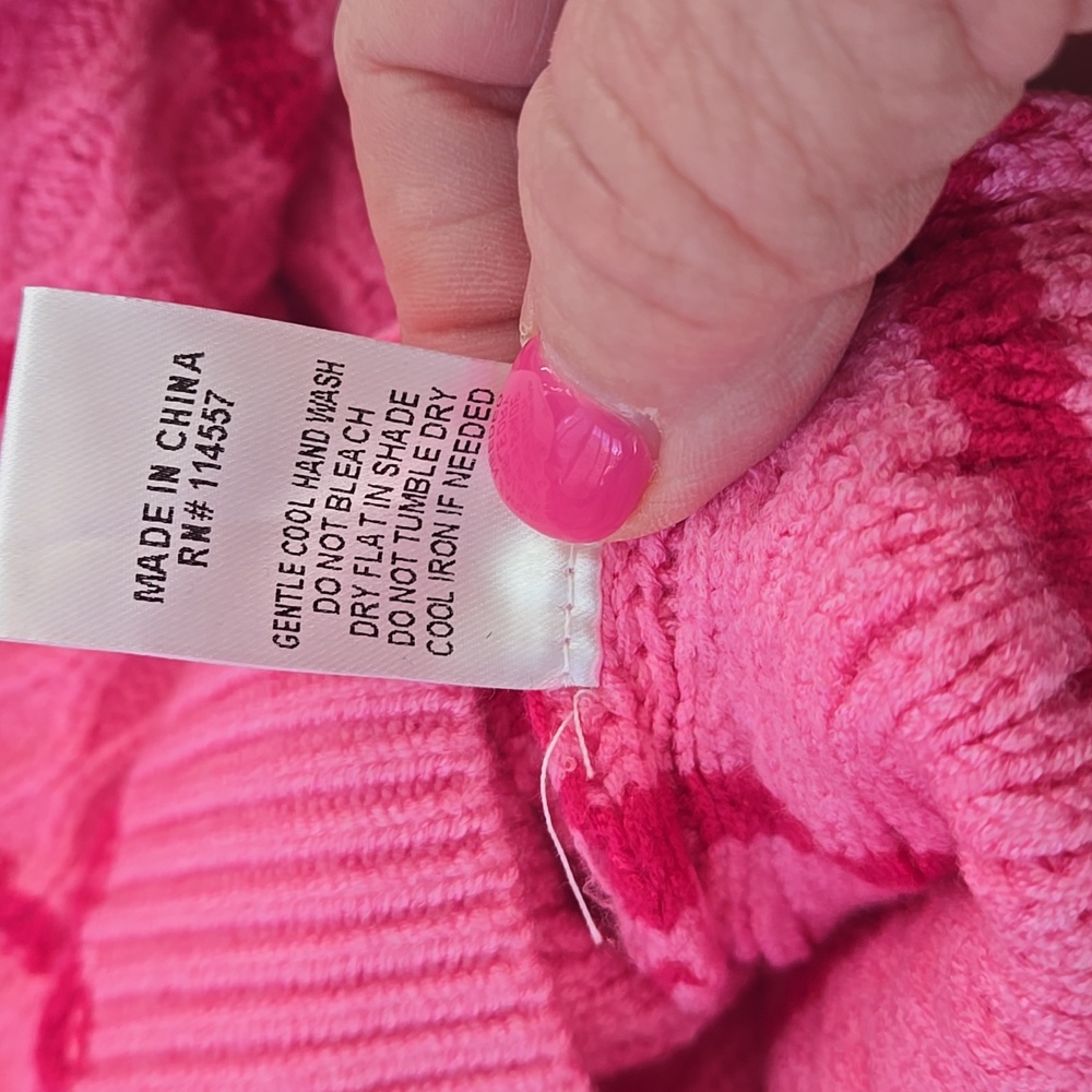 THML Pink Striped Long Sleeved Sweater - Picture 7 of 10